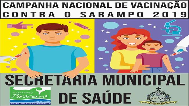 CAMPANHA DE VACINAÇÃO CONTRA SARAMPO.